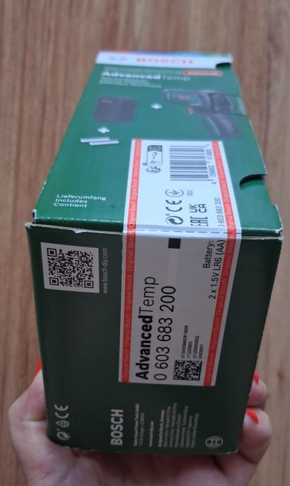 Nowy termodetektor pirometr AdvancedTemp marki Bosch
