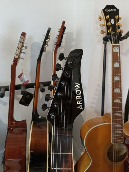 Gitara Elektryczna Arrow Antimyth AM 22 Graphite-Nowa/Okazja/Wyprzedaż