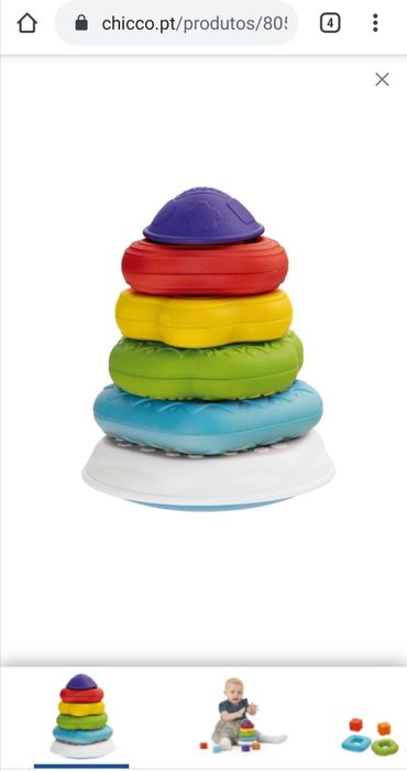 Torre dos anéis Smart2play