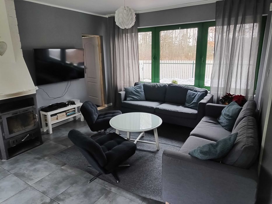 Dom w lesie na imprezy kawalerskie basen sauna 40 min W-wa