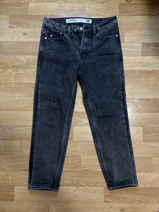 Чорні чоловічі джинси