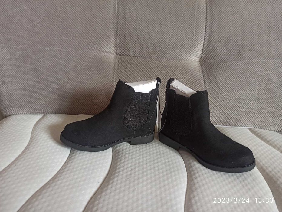 Botki dziewczęce przejściowe H&M 25 (16 cm) Nowe