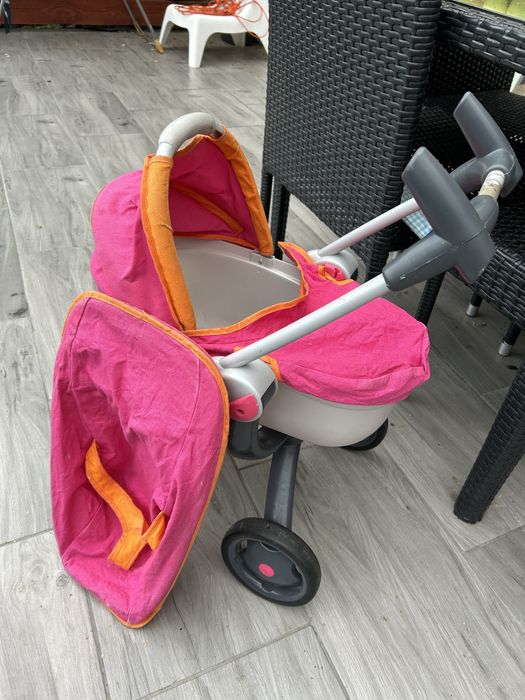 Wozek smoby quinny 2w1 rozowy dla lalek