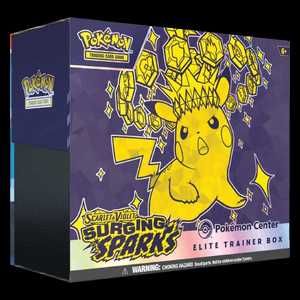 Surging Sparks Pokémon Center Elite Trainer Box