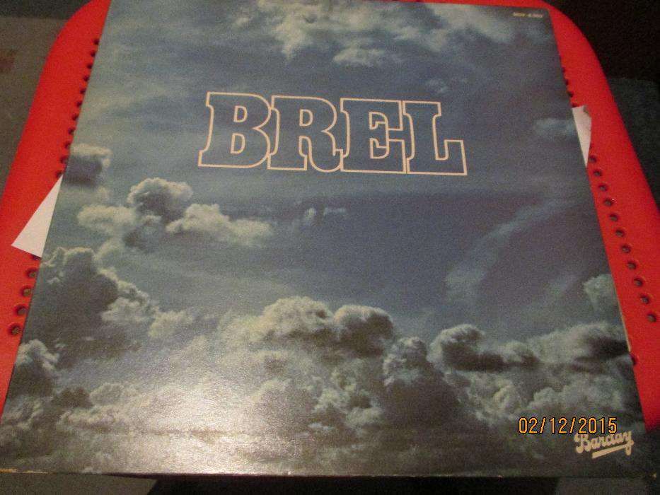 2 discos de vinil - Jacques Brel - (Duplo) e Brel426334702189957121