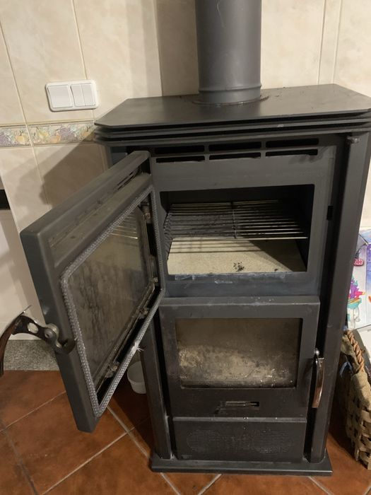 Salamandra com forno