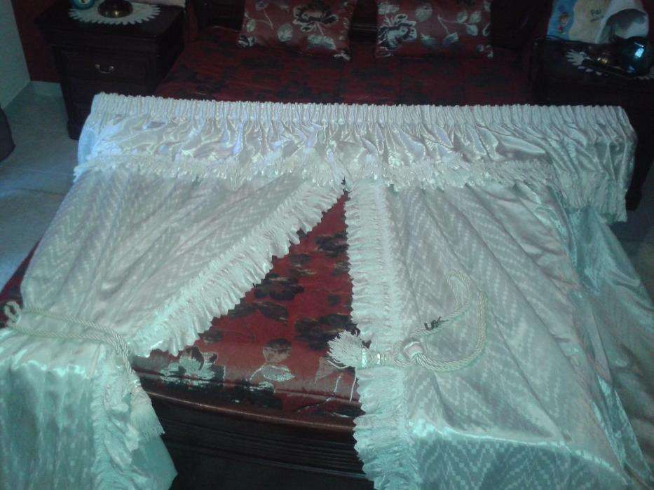 cortinado com sanefa incluida para desocupar