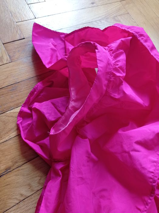 Zara krótki top gorset asymetryczny