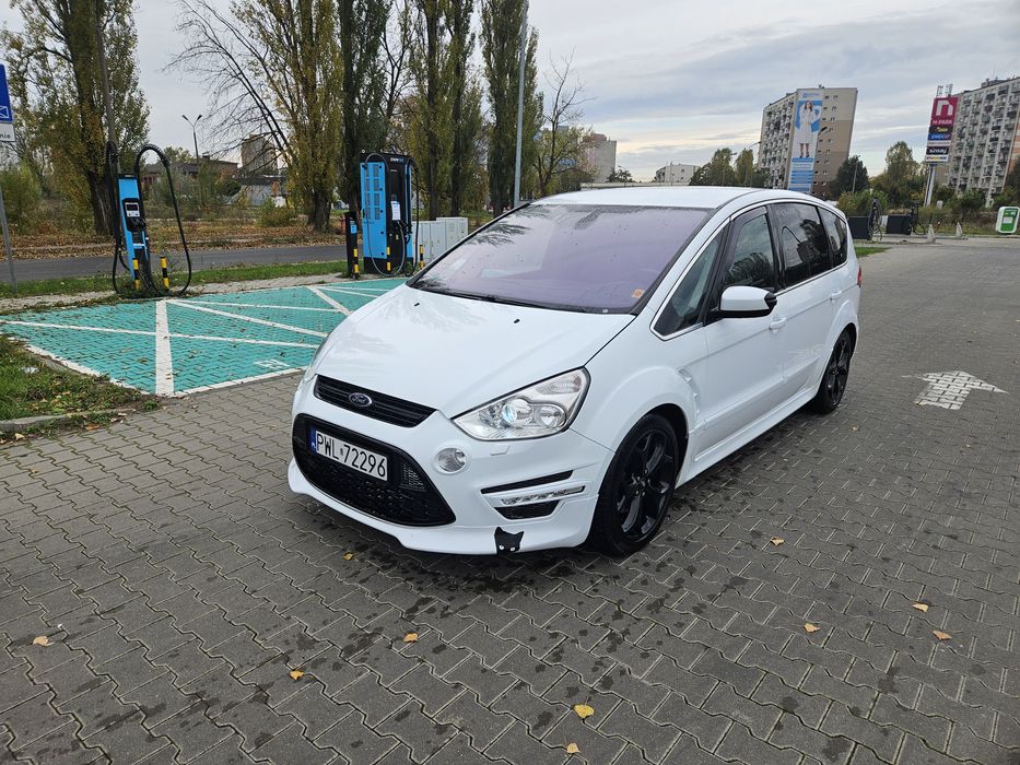 Ford S MAX 2.0 TDCI titanium,NAVI,bixenon, biała perła