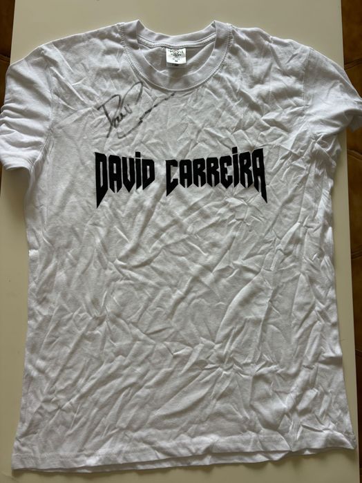 Tshirt autografada David Carreira