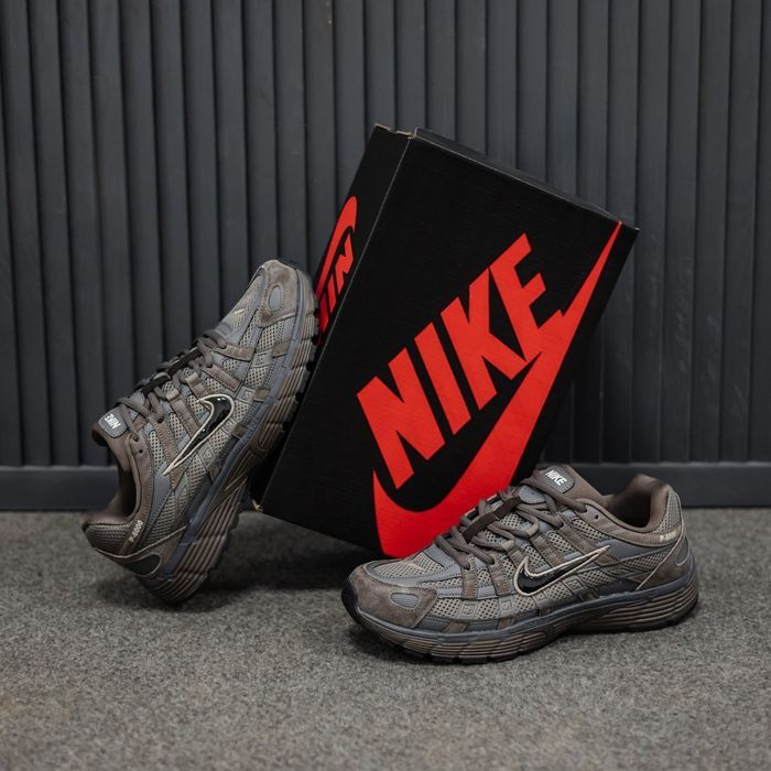 Кросівки Nike P-6000 Brown/Grey premium | Кроссовки Найк чоловічі жіночі