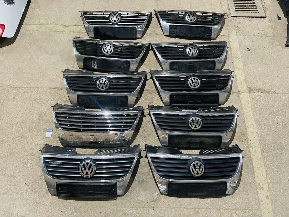 Решетка радиатора Пассат Б6 решітка радіатора Passat B6 решотка vw: 100 ...