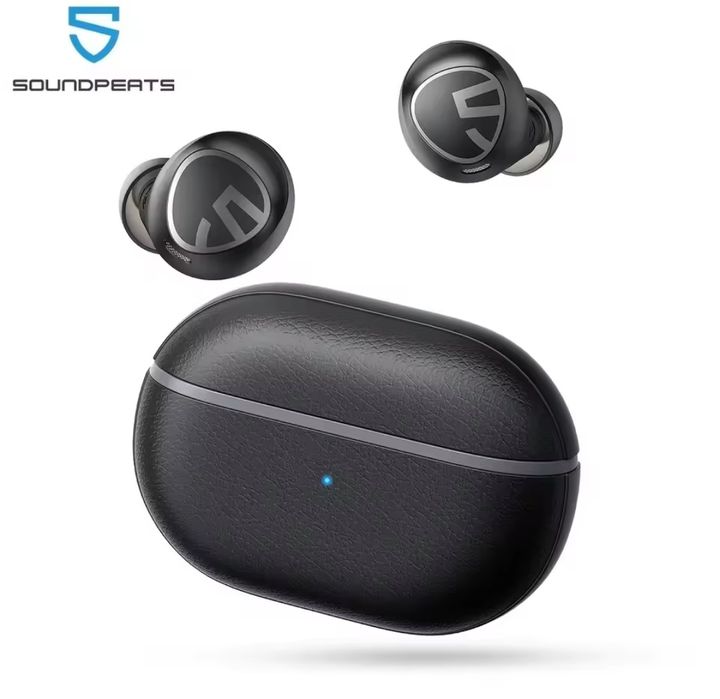 Soundpeats Free2 Classic black white навушники Bluetooth tws original