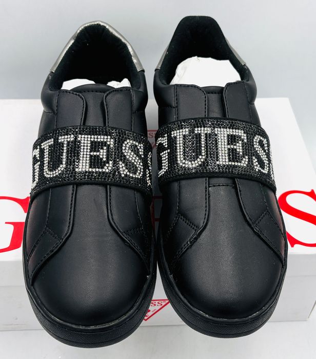 ‼️Nowe oryginalne trampki sneakersy GUESS Connur czarne 40 AZ 057