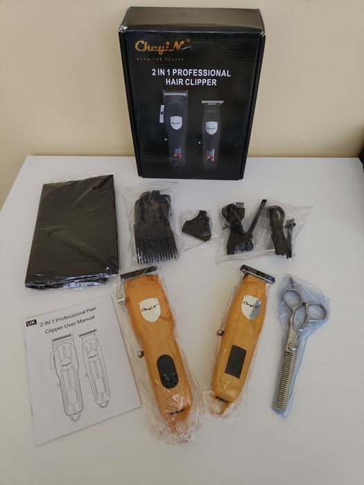 Машинка для стрижки волосся CkeyiN для чоловіків, бездротовий тример