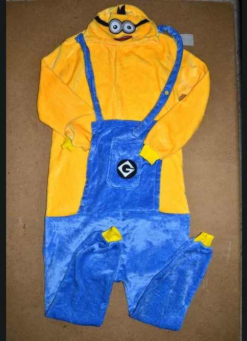 Minionek Minions pluszowy strój przebranie piżama XL