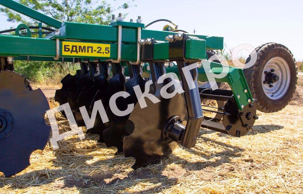 Дисковая борона БДМ 2,5 прицепная (есть с другой шириной захвата)