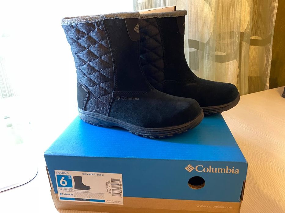 Чобітки зимові водонепроникні Columbia жіночі  23,5 см