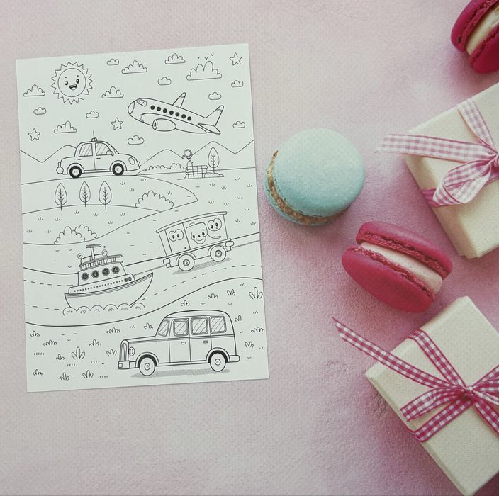 Розмальовки міні