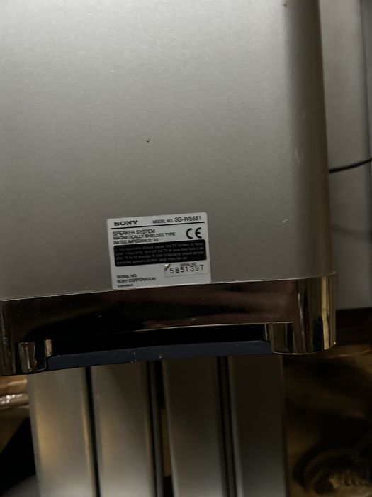 Sistema de som da Sony