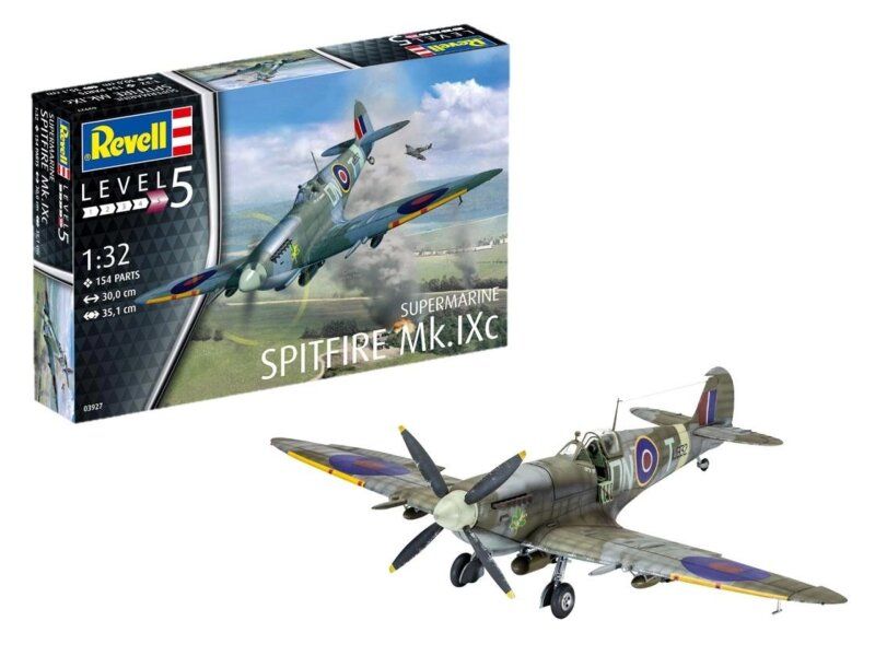 Spitfire Mk. IXc Revell oprawa: pudełko
