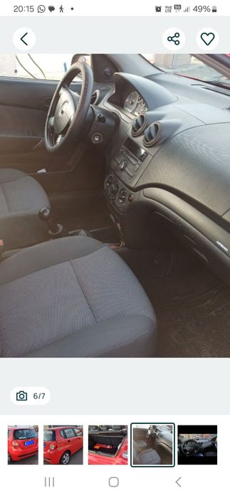 Chevrolet Aveo 1.2 benzyna .klima.