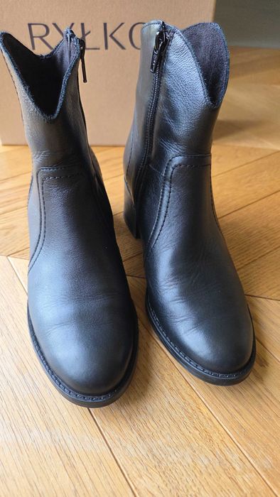 Botki damskie RYŁKO r. 36 jak nowe