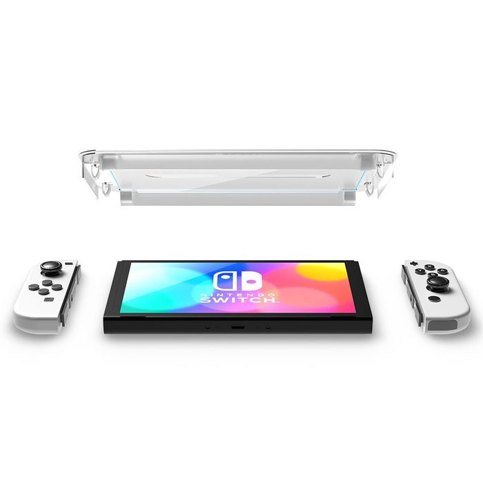 2X Szkło Hartowane Spigen Glas Ez Fit Do Nintendo Switch Oled