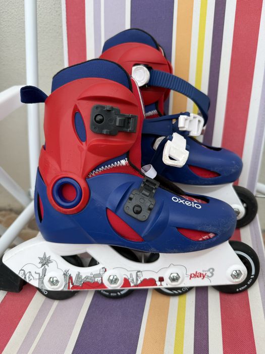 Patins oxelo play 3 em bom estado