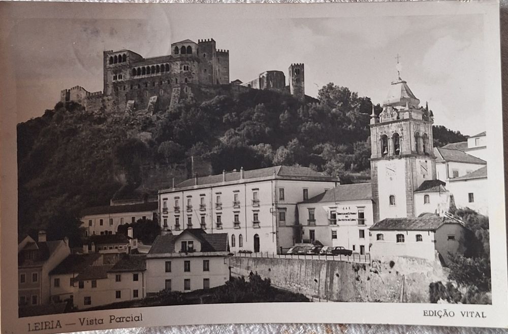 Postais Portugal Alcobaça Fátima Guimarães Leiria  anos 50  sepia