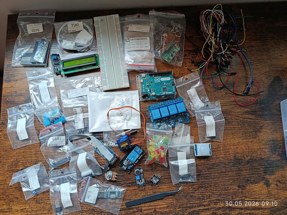 Zestaw Starter kit Arduino - Arduino Leonardo