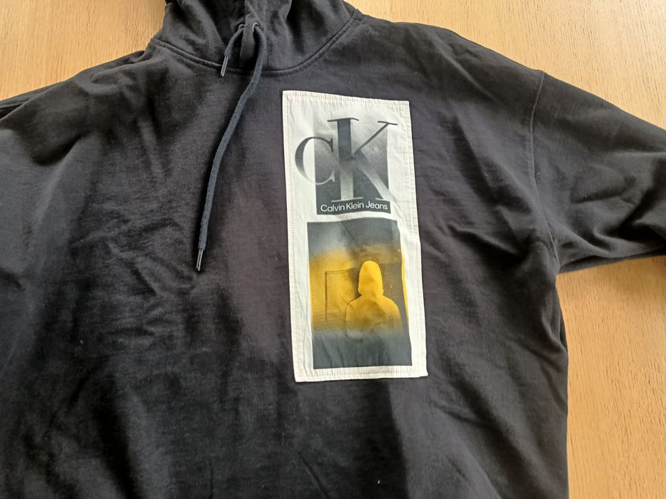 Bluza Calvin Klein Polaroid Hoodie -S/M Oversize