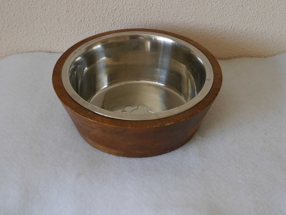 Миска з підставкою для домашніх тварин Діаметр 21,5 см, висата-8 см