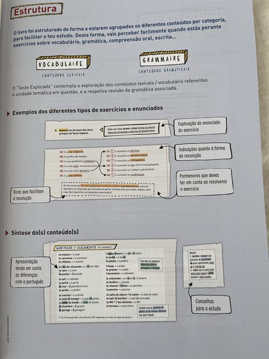 Testes? Estou preparado! Francês 8.º ano