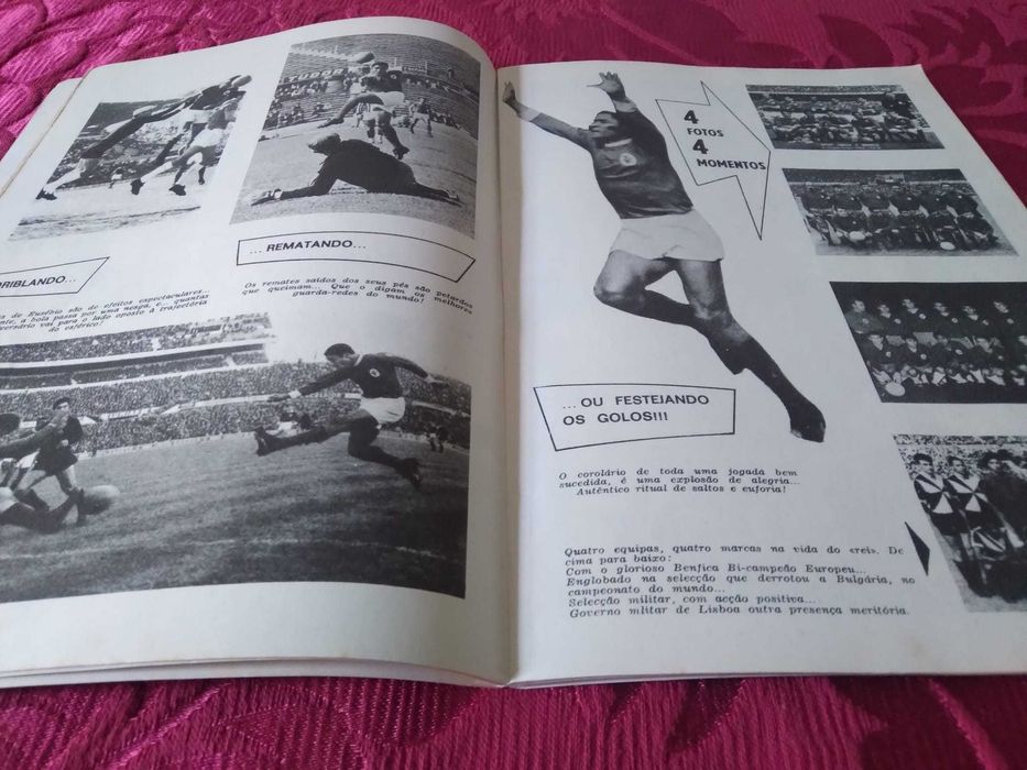 Rei Eusébio - Rara Revista de 1964