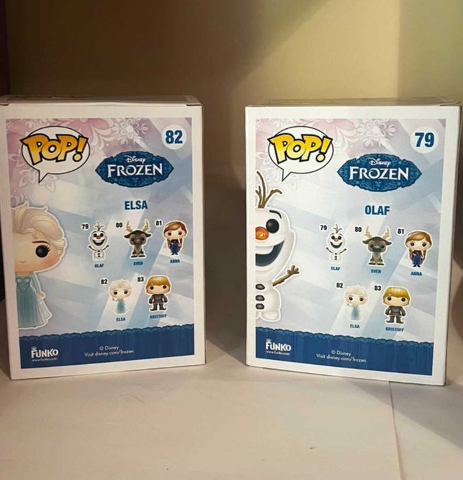 Funko Pop! Vinyl: Disney - Elsa #82 and Olaf #79