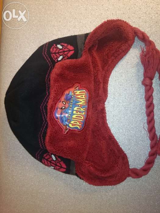 Czapka Spiderman zima 52 cm