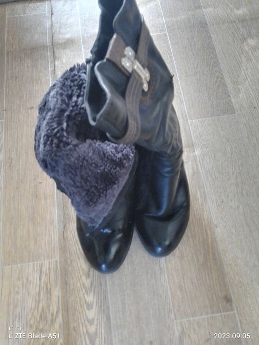 Чоботи жіночі екошкіра