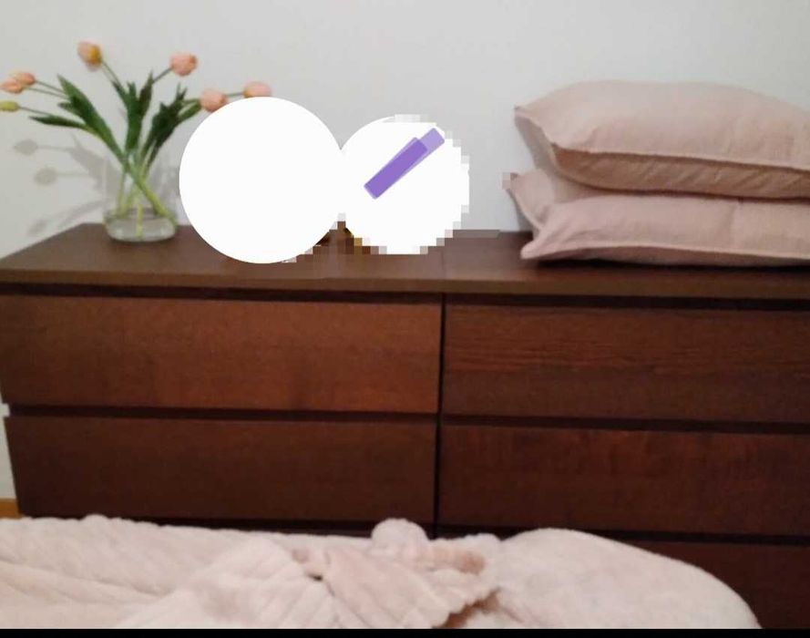 Cómodas  castanhas Ikea