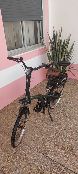 Bicicleta Elétrica Dobrável E FOLD 500 Verde