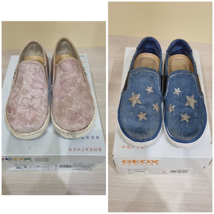 Дитячі/детские мокасіни/мокасины, сліпони/слипоны Geox