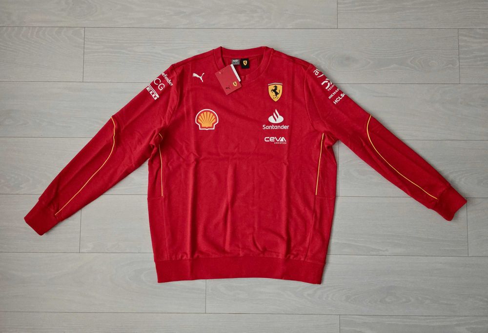 bluza Scuderia Ferrari 2024, Puma, F1, Formula 1, Leclerc, Hamilton,XL