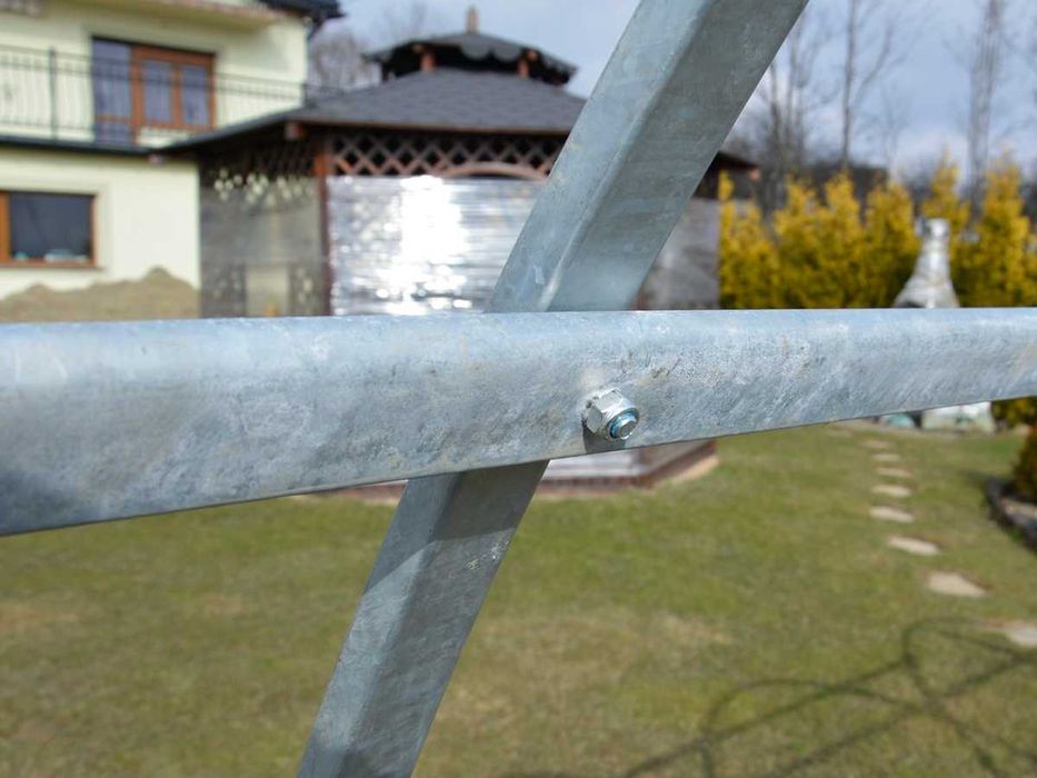 SZKLARNIA 18m2 - tunel pod folię - Ocynkowany Mocny - Cała POLSKA
