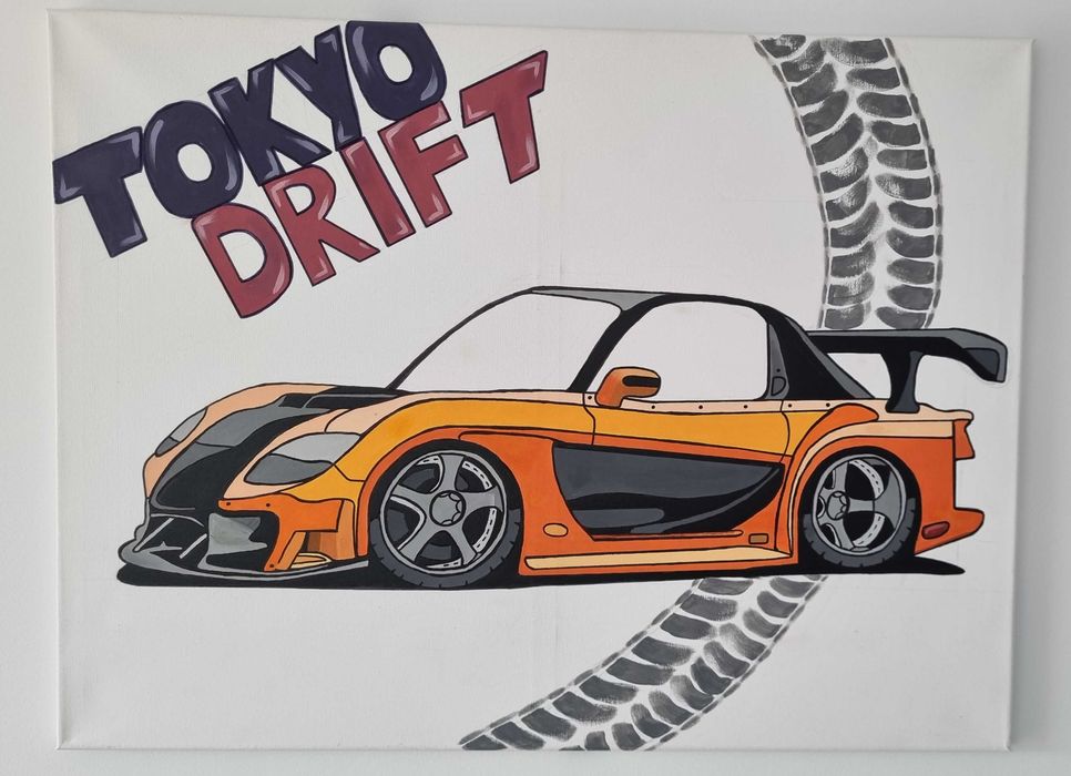 Ręcznie malowane obrazy