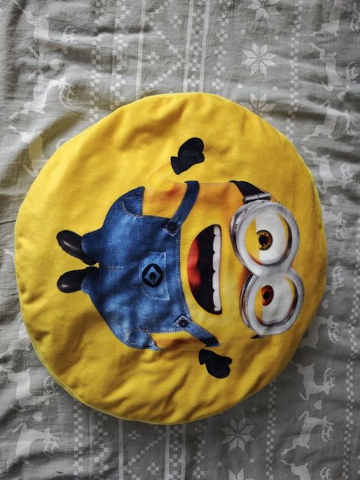 Okrągła poduszka Minionek