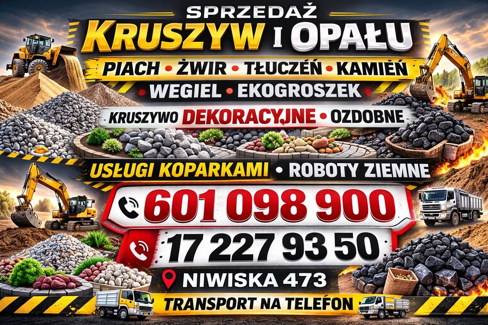 Kruszywa Drogowe Dekoracyjne