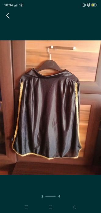 Kostium karnawałowy Zorro r.122/128