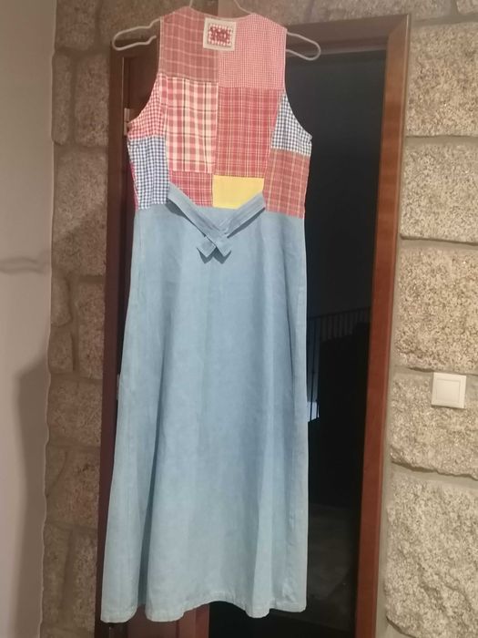 Vestido de ganga