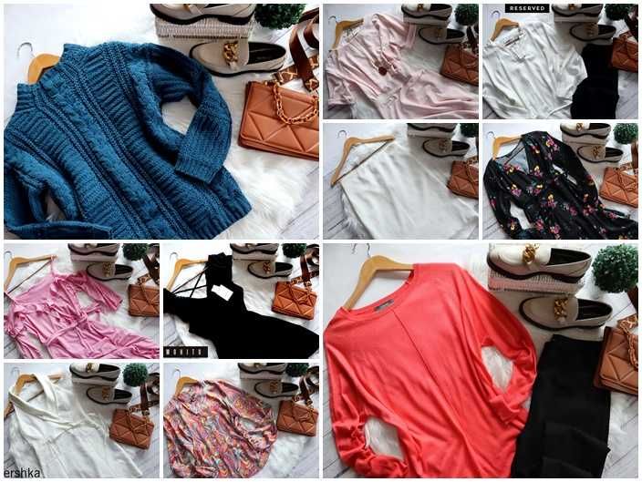 Zestaw ubrań na WIOSNĘ/ZIMĘ *Mega Paka* r. 40