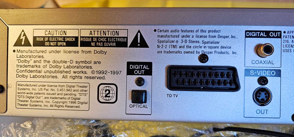 Leitor de DVD AIWA XD-DV370